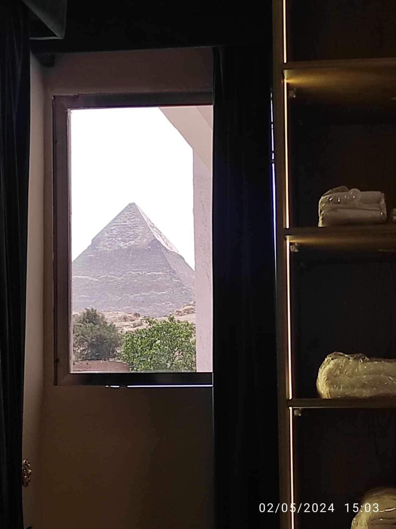 Global Pyramids View Inn Kafrat al Jabal ภายนอก รูปภาพ